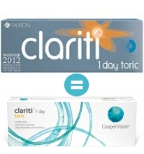 clariti 1 day toric (30 buc)