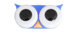 Suport pentru lentile de contact bufnita-albastra